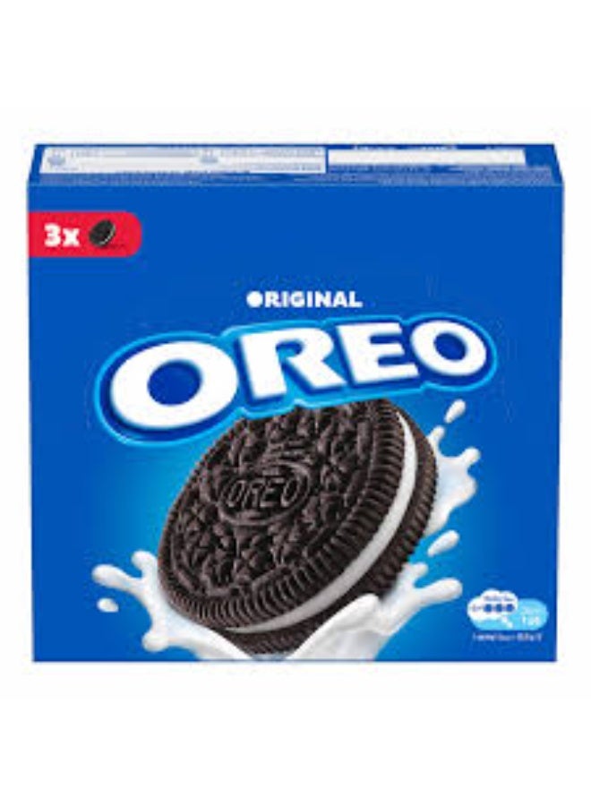 Oreo Biscuits with Vanilla Cream – 3 Cookies – Pack of 12
